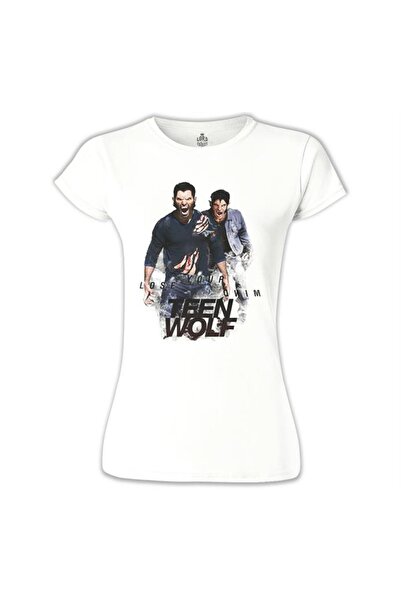 Lord T-Shirt Teen Wolf - Lose Your Mind Beyaz Kadın Tshirt