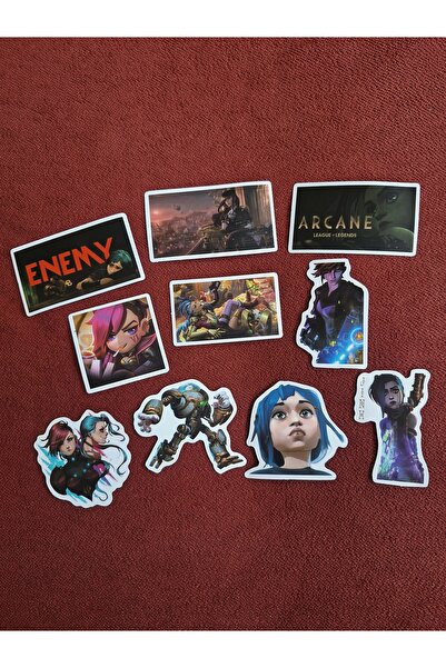 DiceLand Arcane Animasyon Dizi Sticker Set 9
