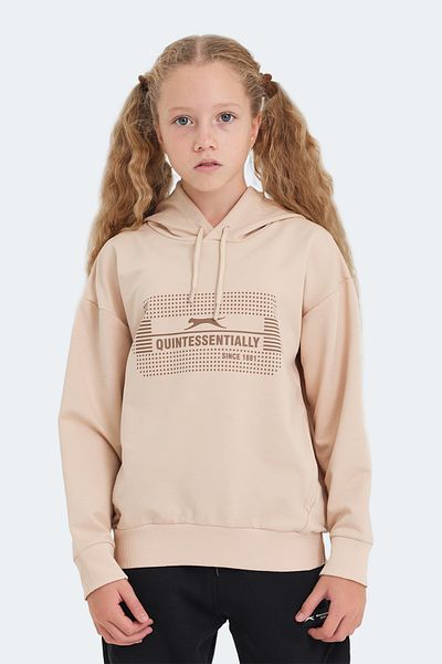 Slazenger Унисекс детски суитшърт Layo Camel