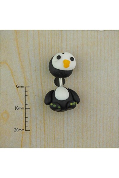 AGB Özel Motifli Sıralı PENGUEN Figürlü "single" "double" Kavisli Göbek, Kula...