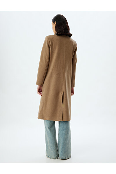 Koton Dlhý kabát s dvojitým zapínaním na gombíky