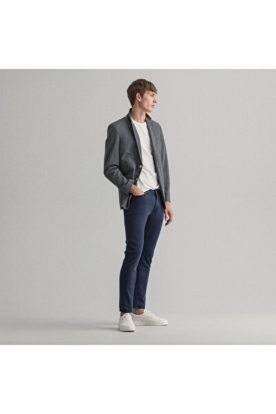 Gant Erkek Lacivert Extra Slim Fit Jean Pantolon