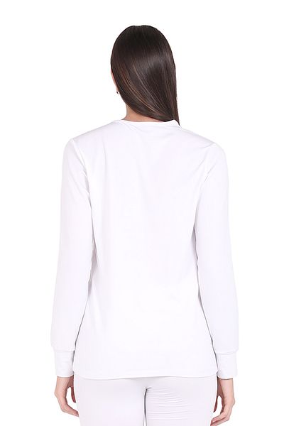 NORTH ICE Women's Crew Neck Top Underwear White