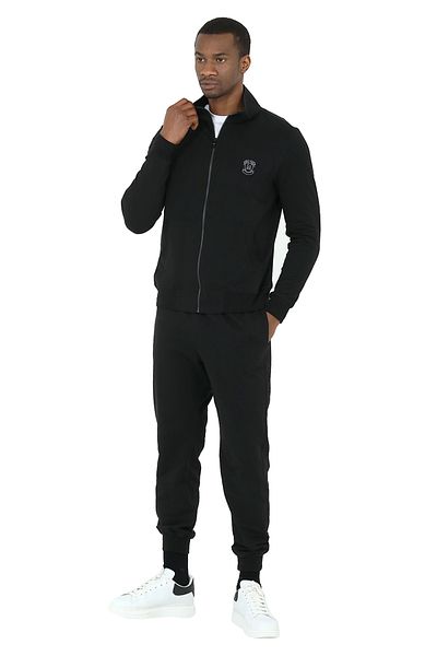 Damat Black Groom Tracksuit Set