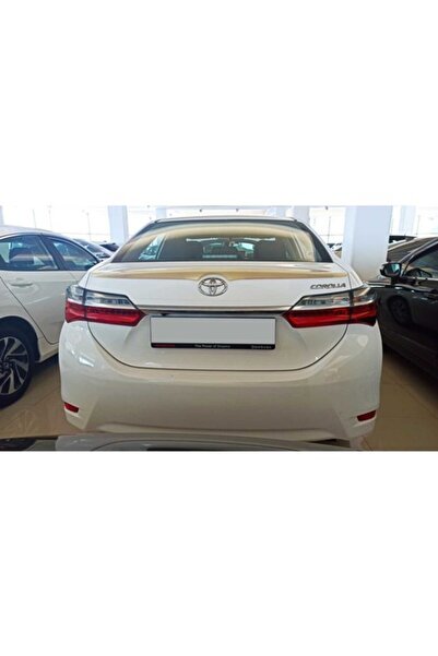 Karva Toyota Corolla Için Uyumlu Wing Spoiler Piano Black 2014-2018