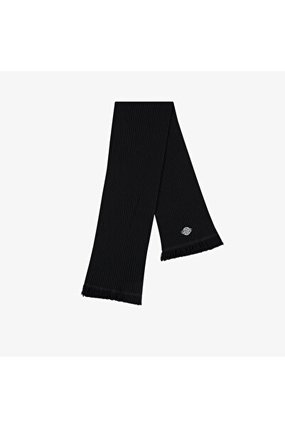 Lacoste Kadın Yün Siyah Atkı