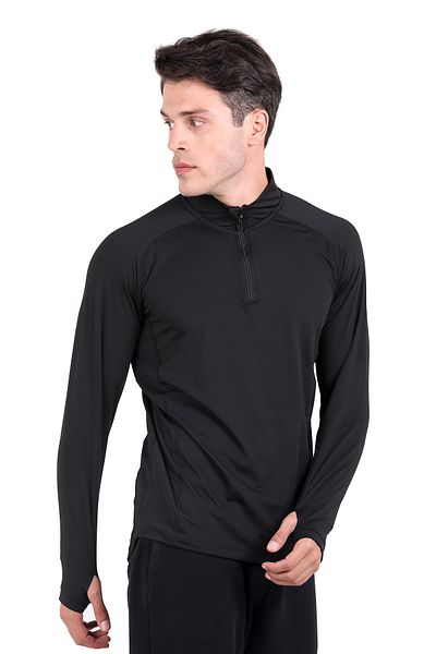 THERMOFORM Φούτερ Pro Half Zipper Heat Black