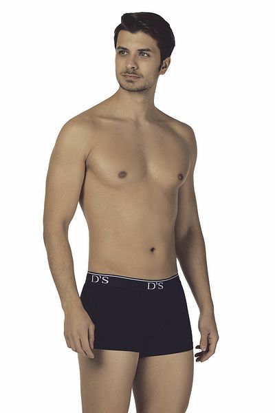 D'S Damat Trendy 3-Piece Boxers Black-burgundy-grey