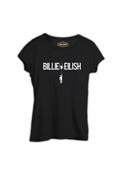 Lord T-Shirt تيشيرت نسائي أسود من Billie Eilish مع Blohsh