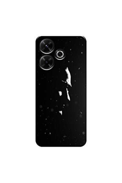 Zebana Xiaomi Redmi 13 Uyumlu Kılıf Atatürk Silüeti Silikon Kılıf (Baskılı)