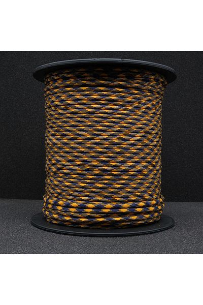 MG ROPES حبل باراكورد منقوش باللون الأزرق الخردلي 4 مم - رقم: 110 10 متر