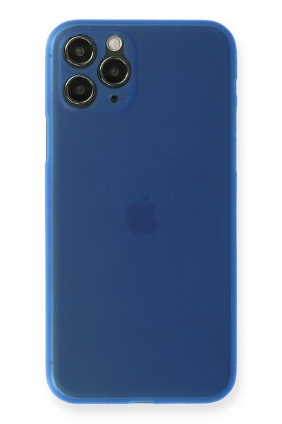 NewFace حافظة هاتف آيفون 11 برو PP غطاء رفيع للغاية - أزرق SPTGL