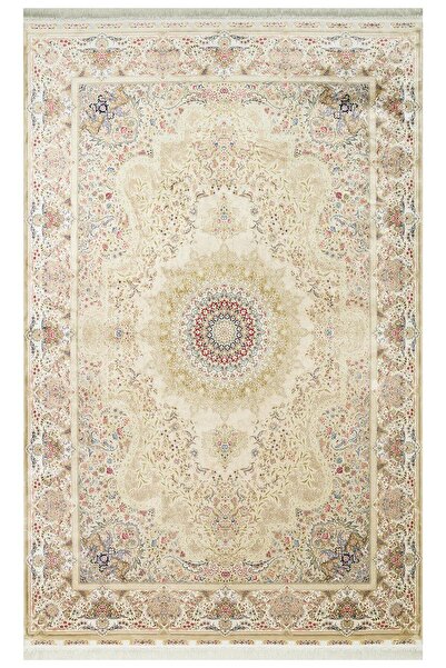 Eko Halı ISFAHAN ISF 06 CREAM Klasik Desenli Yüksek Kalite Sık Dokuma Makine ...