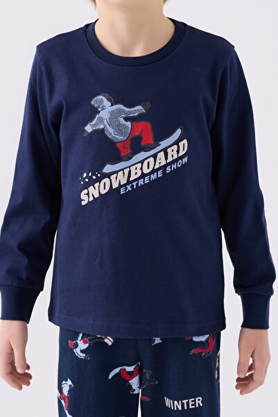 Rolypoly Boy's Tracksuit Set - Single Jersey Woven