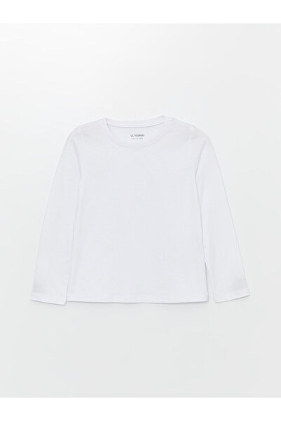 LC Waikiki Peak New Season Crew Neck Basic Girls' T-Shirt