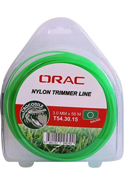 Orac 3.00 mm 56 mt.Yuvarlak Yeşil Tırpan Misinası