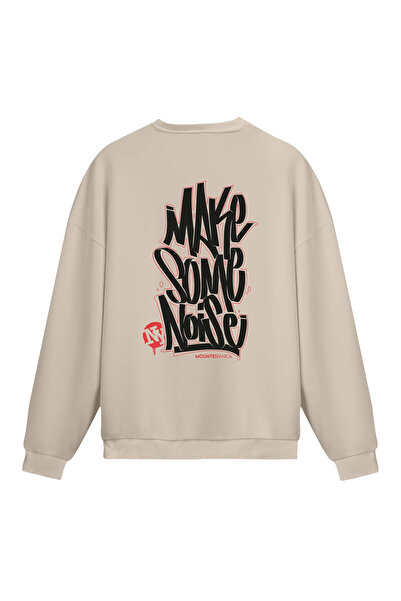 Mounte Bianca Unisex Make Some Noise - Obična majica sa kapuljačom