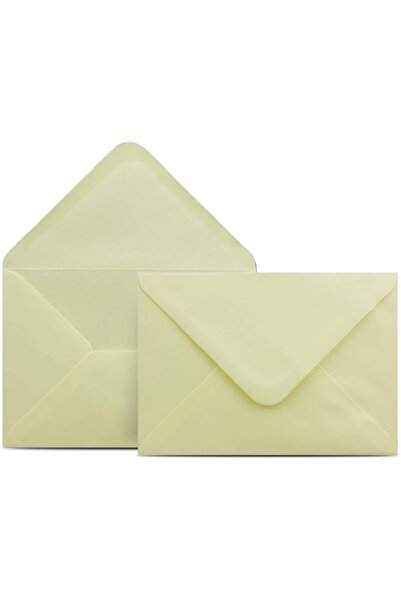 Polin Mini plic de culoare galbenă - 7x9cm, 25 bucăți