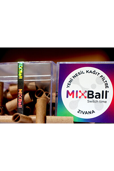 Mixball Roll 50 Adet Yeni Nesil Organik Kağıt Filtre Hazır Zıvana