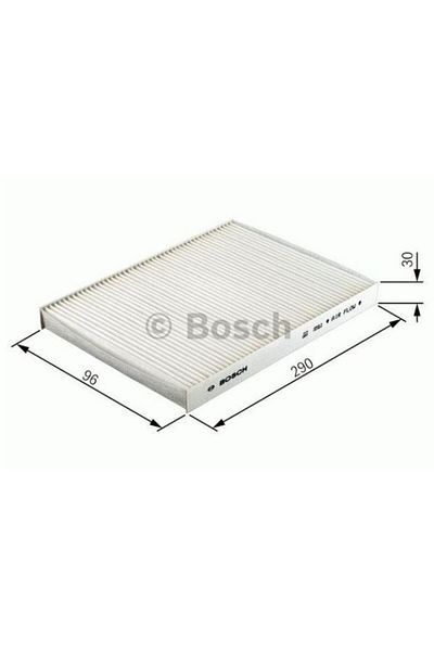 Bosch Cabin Filter 1987432137   (Peugeot Partner Tepee 1.6 3008 5008/Citroen Berlingo 1.6 Hdi C4 1.6)