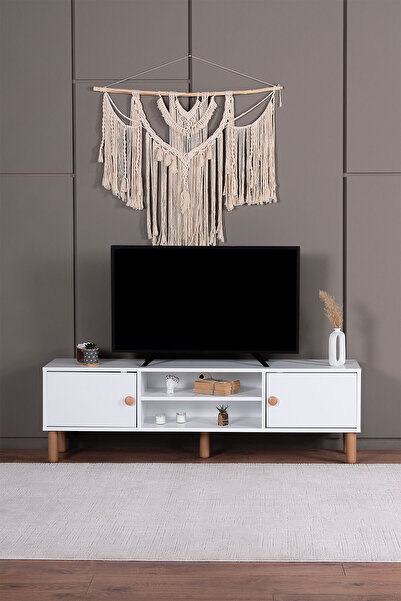 Kilim Mobilya Linda Tv Ünitesi Beyaz