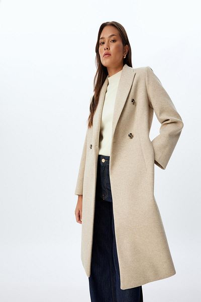 Koton Γυναικείο Παλτό Mink 5WAK00032EW