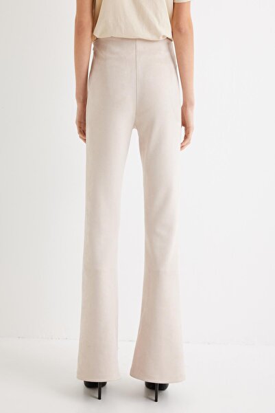 Koton Bej Kadın Pantolon 5WAK40076EK