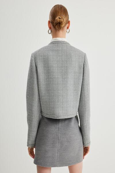 Koton Сиво дамско яке 5Wak50057Pw