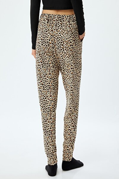 Koton Leopar Desenli Kadın Pijama Altı 5WLK40232MK
