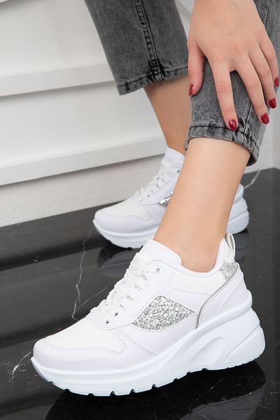 SOHO 1973 Modell Weißer Damen-Sneaker