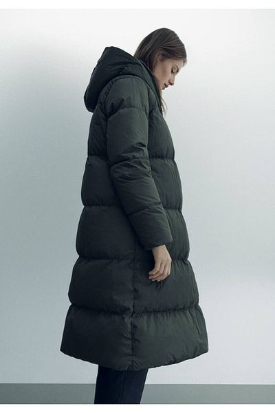 MANGO Lange Slide-Jacke