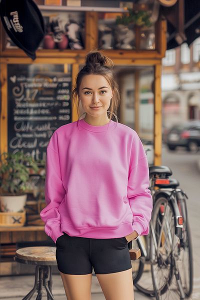 Pink Sweatshirts Bright and Stylish Comfort Trendyol
