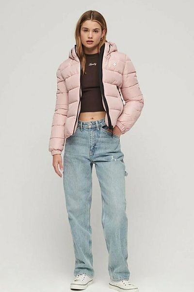 SUPERDRY HOODED SPORTS PUFFER JACKET