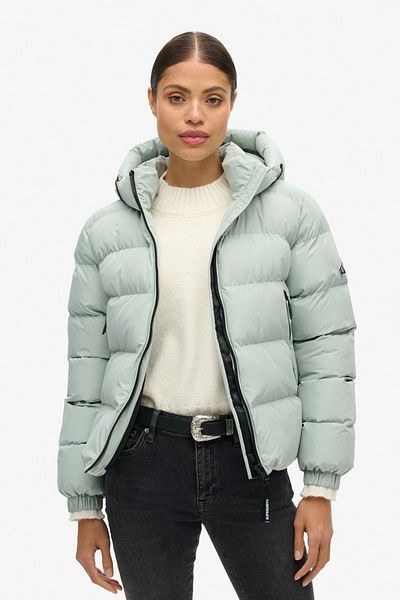 SUPERDRY ΑΘΛΗΤΙΚΟ ΦΟΥΣΚΩΤΟ ΜΠΟΥΦΑΝ ΜΕ ΚΟΥΚΟΥΛΑ