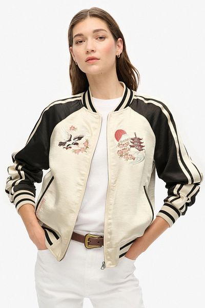 SUPERDRY SUIKAJAN EMBROIDERED BOMBER