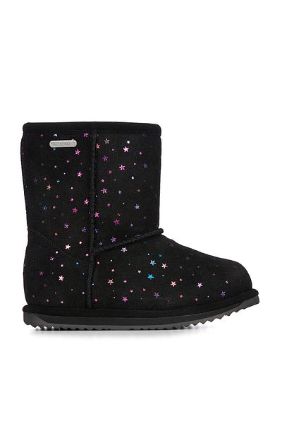 EMU Australia Black Ankle Boots for Kids