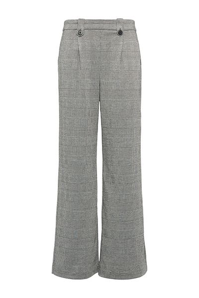 QS by s.Oliver Široké nohavice a vysoký pas Culotte - pohodlný střih
