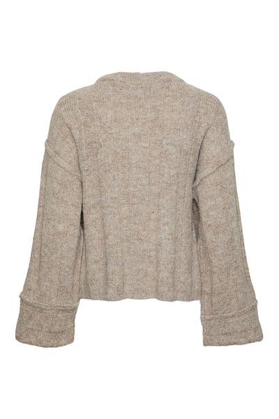 PIECES PCRubble LS O-Neck Knit BC – Pullover