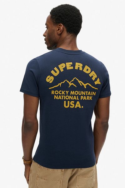 SUPERDRY Lo-Fi Outdoorové grafické tričko