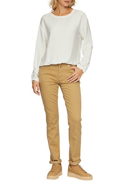 s.Oliver Casual Viscose Crew T-Shirt - Artwork