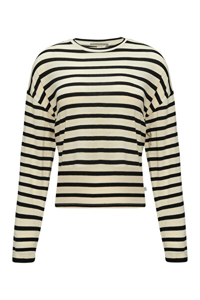 QS by s.Oliver Relaxed Fit - Puha dzsörzsi csíkos póló