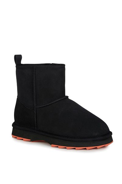 EMU Australia Schwarze Damenstiefel SHARKY MINI aus Leder
