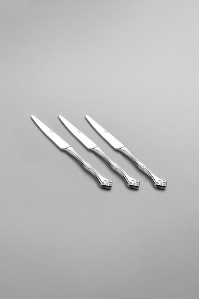 Nehir Lalezar Plain 12 Pieces Sweet Knife Set