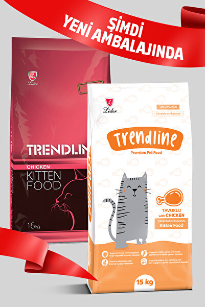 Trendline Yavru Kedi Maması Tavuklu 15 Kg
