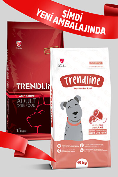 Trendline Kuzu Etli ve Pirinçli Yetişkin Köpek Kuru Maması 15 Kg(.05/2025) - Petshopundan
