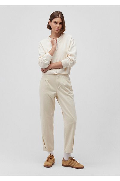 Mavi Beige Trousers - Leg Detailed, Model 1010792 -88005