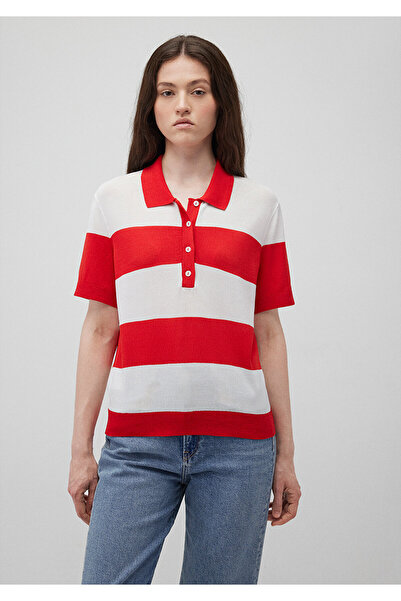 Mavi Knitwear Polo 1710460 -87966 - Red Striped
