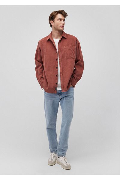 Mavi Μπορντό Velvet Oversize πουκάμισο - 0210007 -70315