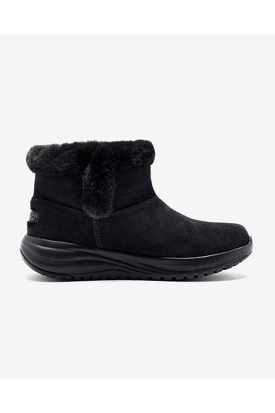 SKECHERS Stellar On-The-Go - Cozy Step dámské černé sněhule 144775 Bbk