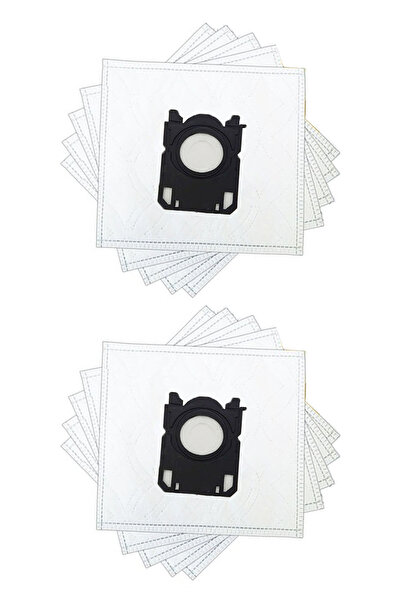 Marketto الكترولوكس EUS8ALRGYT كاتم صوت فائق كيس غبار قماش 10 قطع